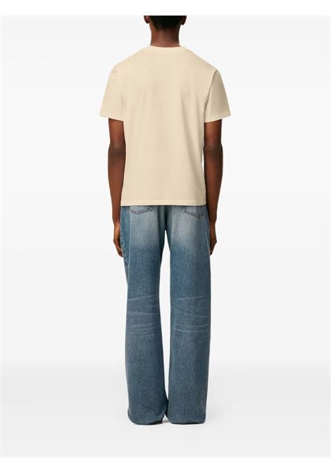 t-shirt contasted adc unisex creama AMI PARIS | HTS346.724229